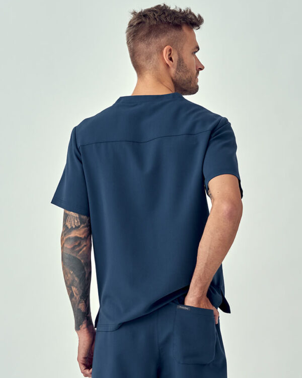 Bluza Medyczna Męska – Scrubs Sporty Navy