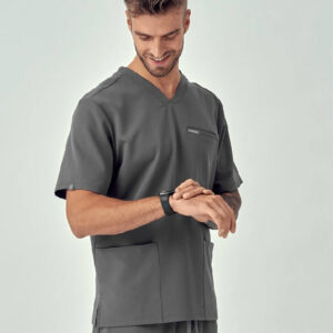 Spodnie Medyczne Męskie – Scrubs Sporty Gray