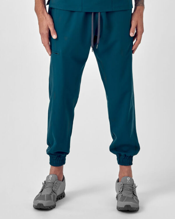 Spodnie Medyczne Męskie – Scrubs Sporty Green