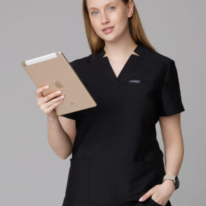 Bluza damska medyczna comfy black