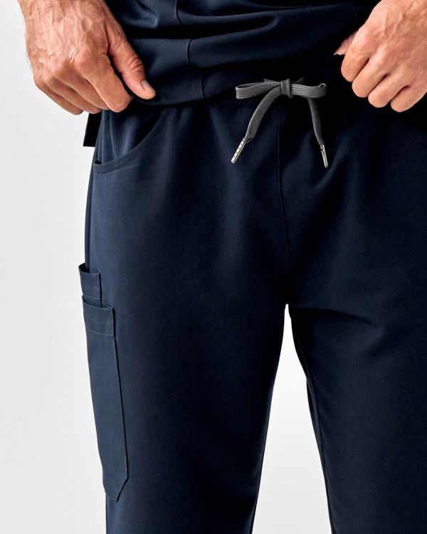 Spodnie Medyczne Męskie - Scrubs Cozy Graphite