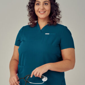 Bluza damskia medyczna - Scrubs Comfy Green