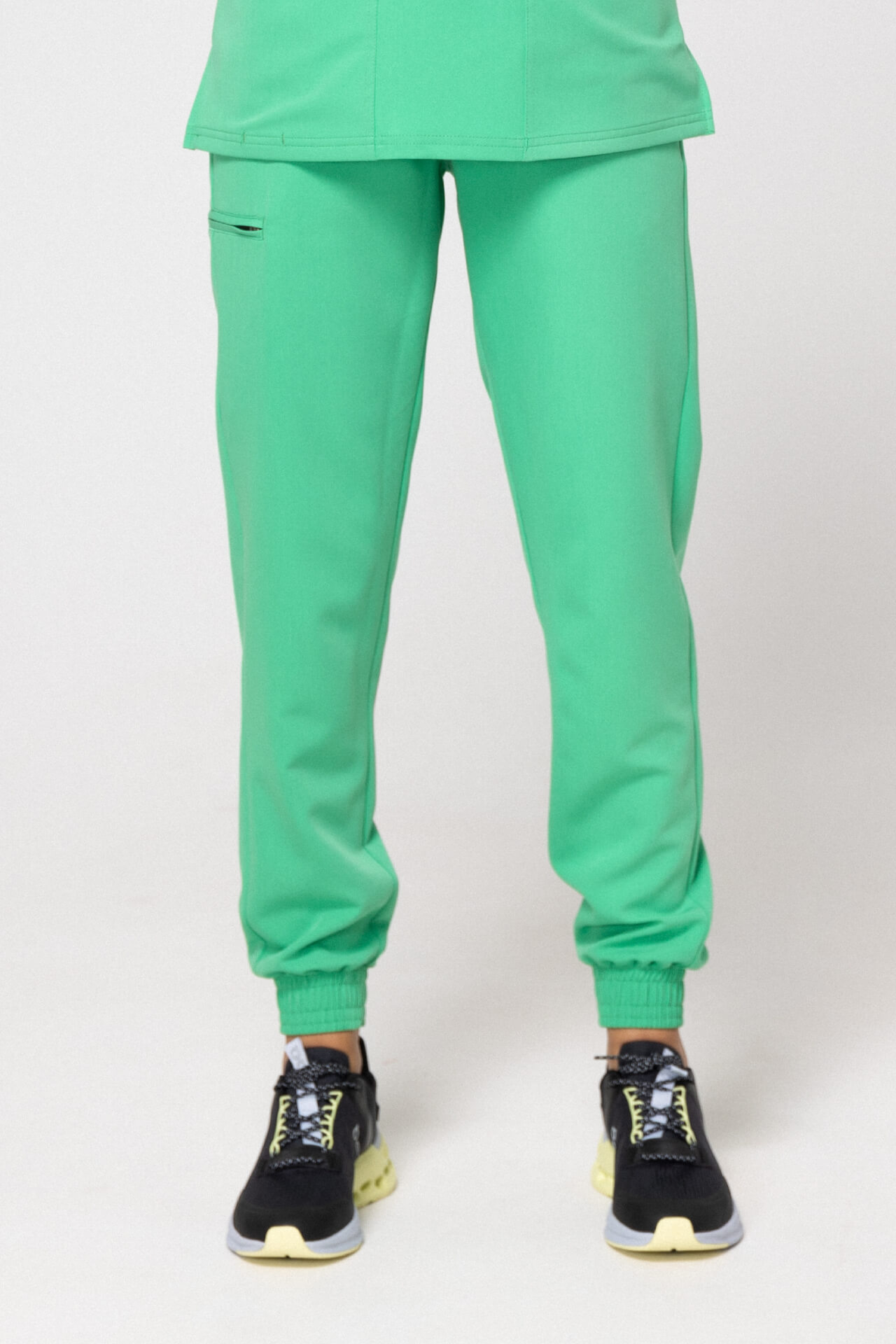 spodnie comfy jasna zieleń spodnie comfy