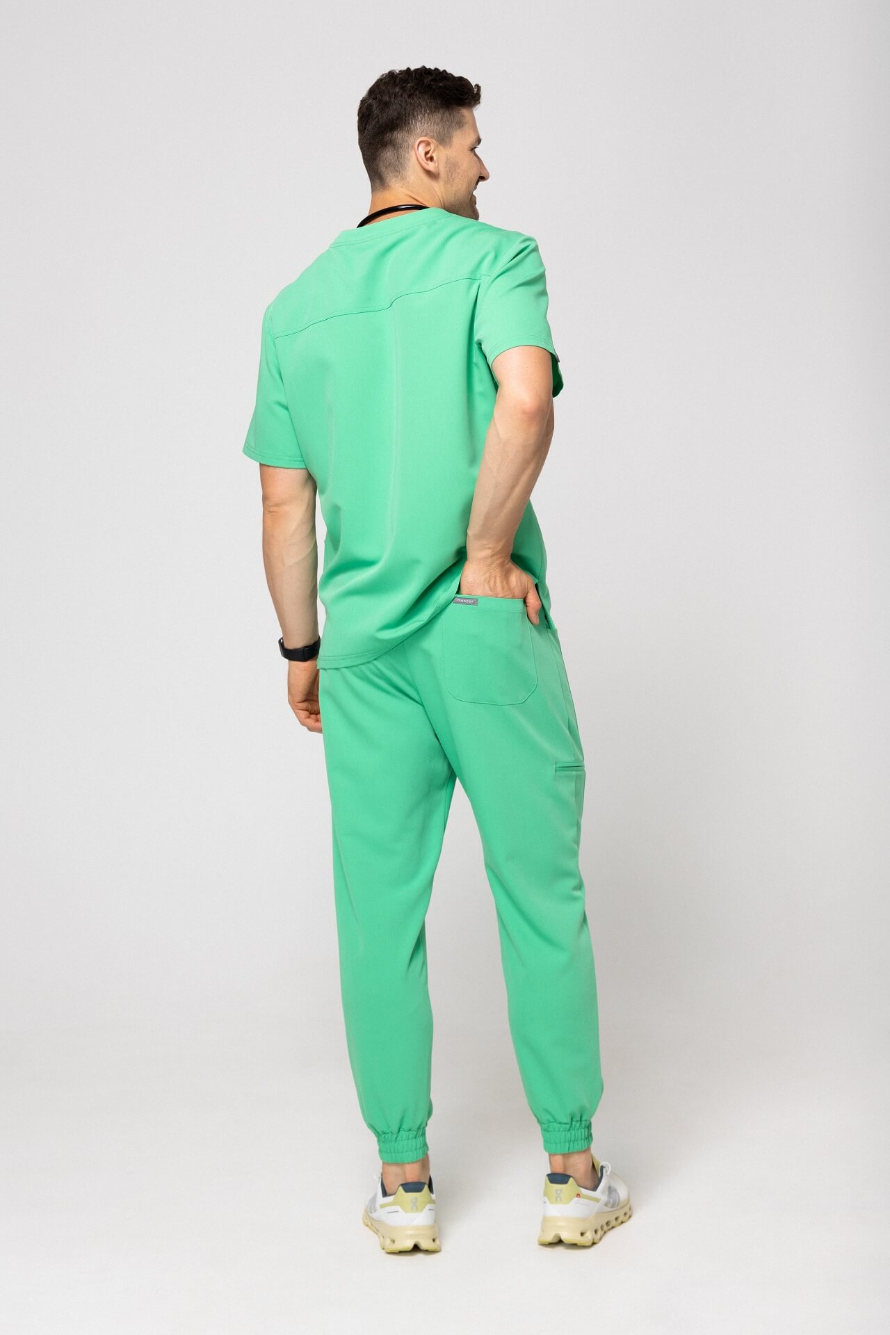 zestaw sporty jasna zieleń zestaw sporty