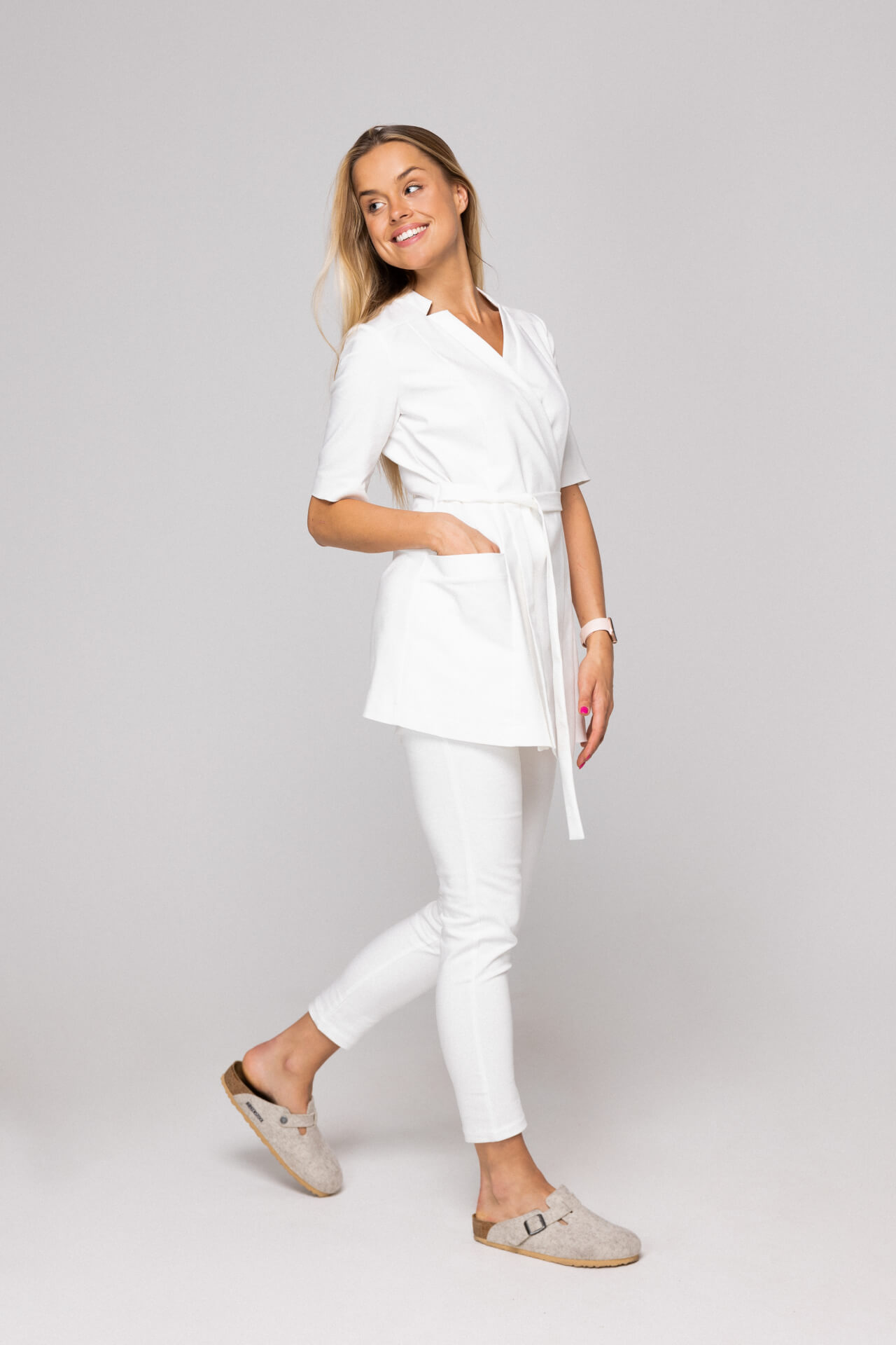 Żakiet medyczny biały Żakiet medyczny