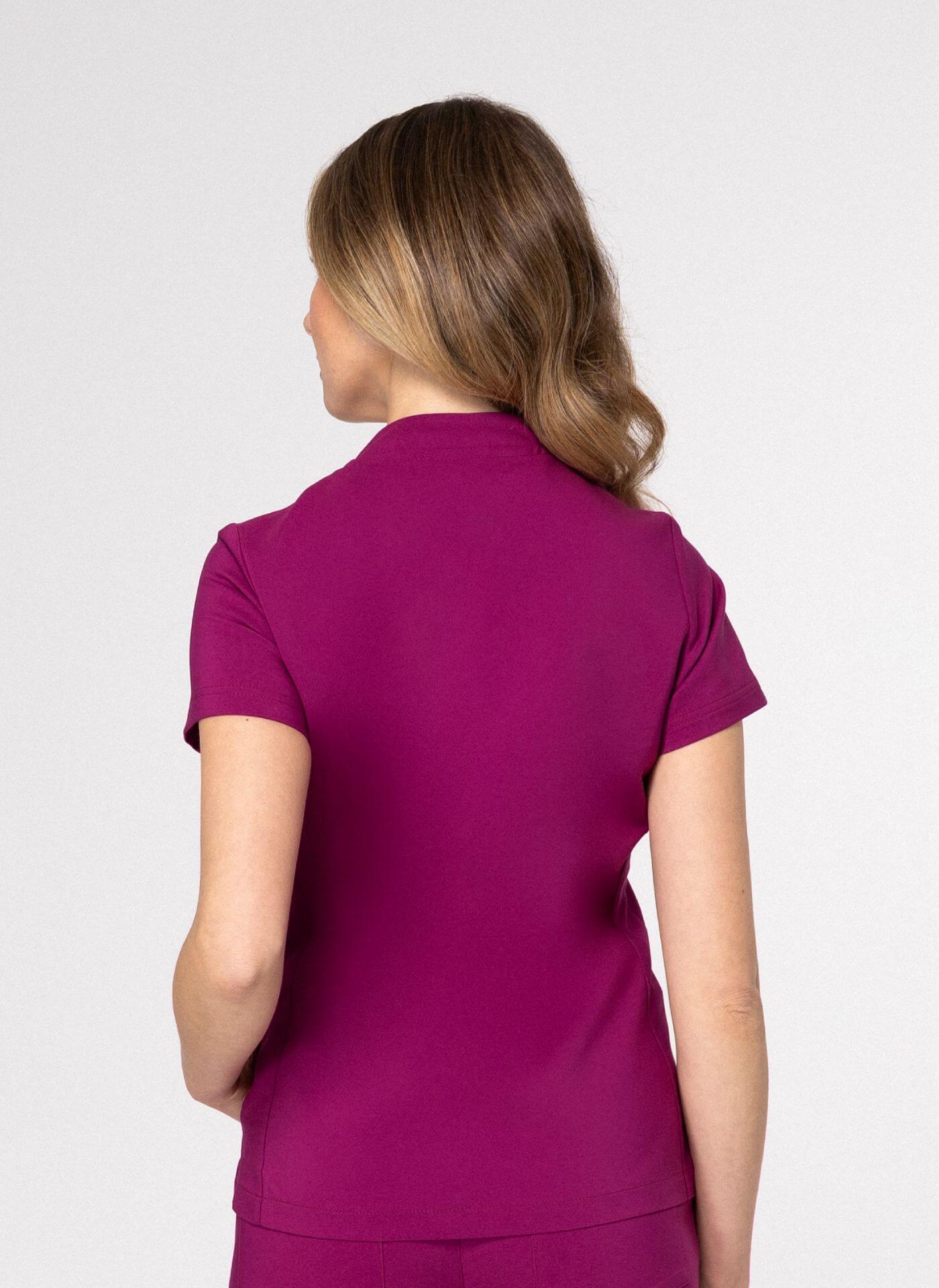 bluzka classy śliwkowa bluzka classy