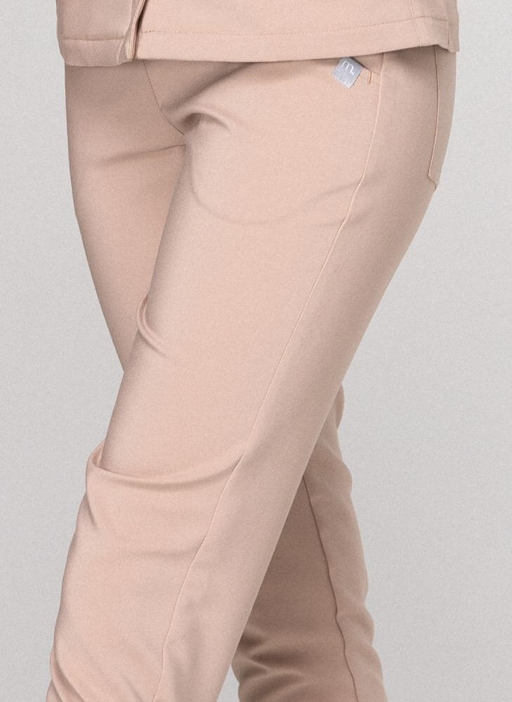 spodnie classy nude