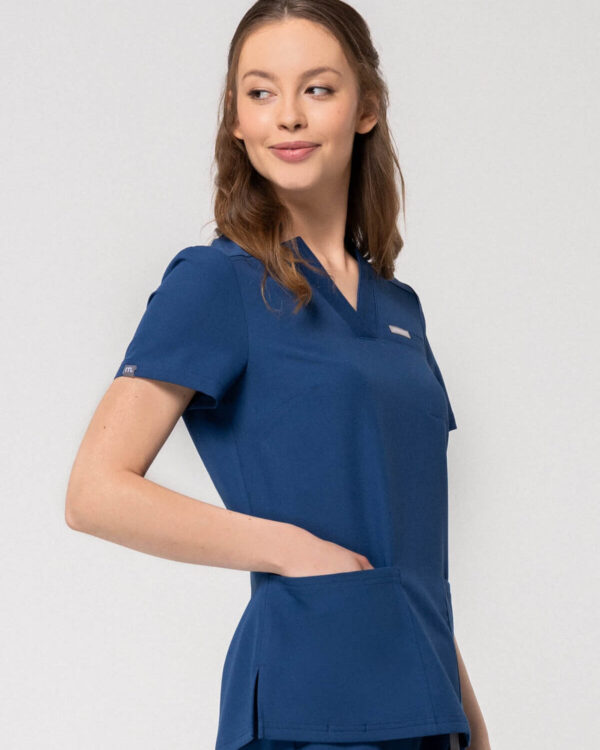 Bluza Medyczna Damska – Scrubs Comfy Navy