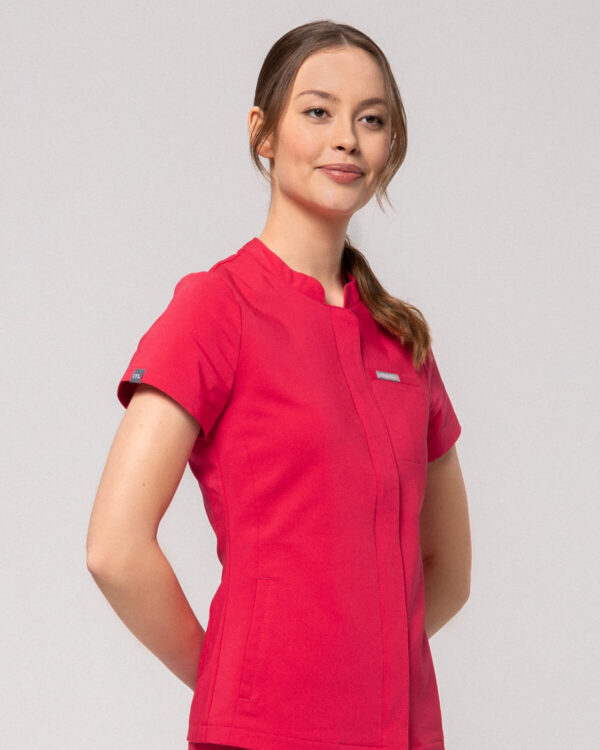 Bluza Medyczna Damska – Scrubs Classy Coral