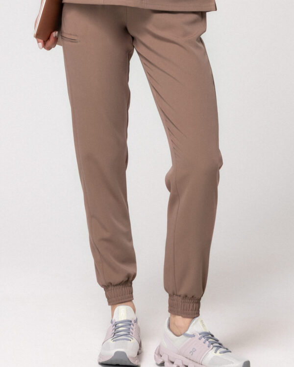 Spodnie Medyczne Damskie – Scrubs Comfy Chocolate
