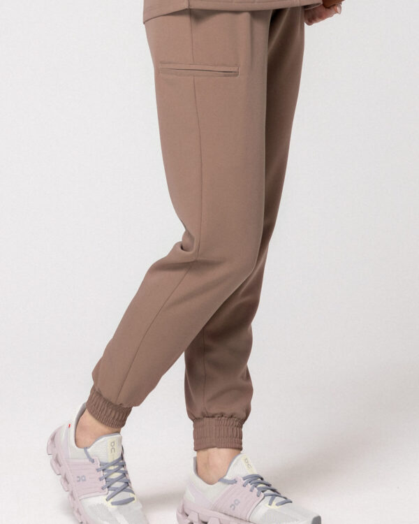 Spodnie Medyczne Damskie – Scrubs Comfy Chocolate