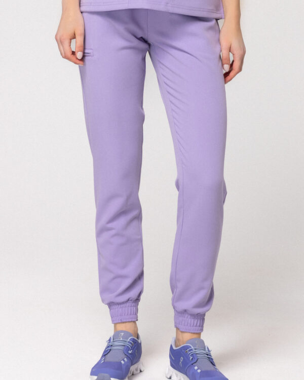 Spodnie Medyczne Damskie – Scrubs Comfy Lilac