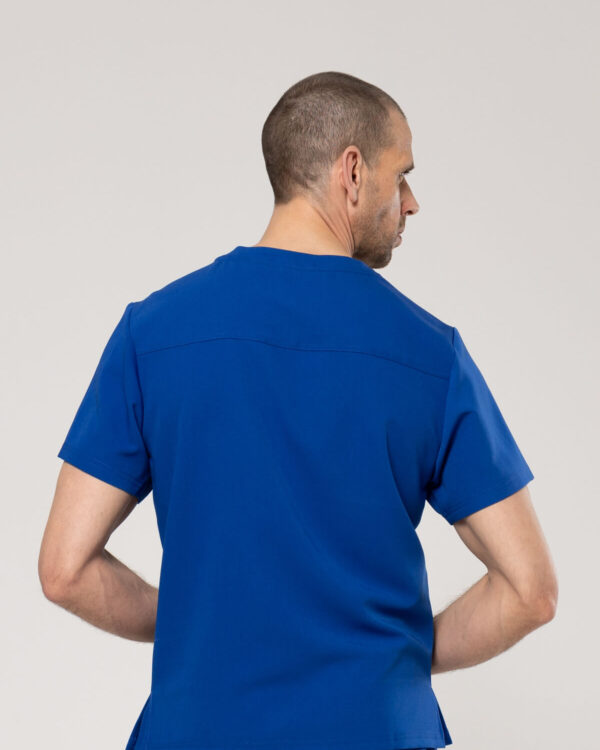 Bluza Medyczna Męska - Scrubs Sporty Deep Blue