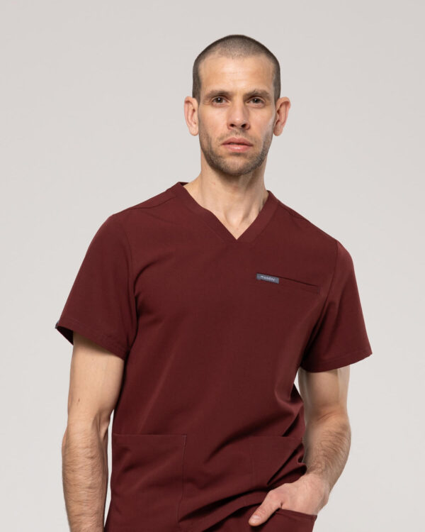 Zestaw medyczny męski, Scrubs Sporty Wine