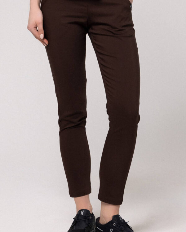 Spodnie Medyczne Damskie – Scrubs Classy Espresso