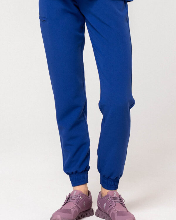 Spodnie Medyczne Damskie – Scrubs Comfy Deep Blue