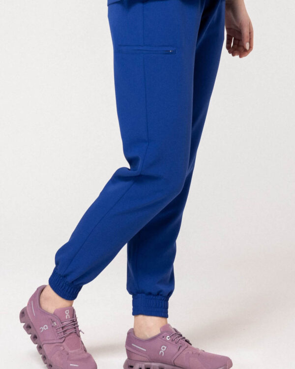 Spodnie Medyczne Damskie – Scrubs Comfy Deep Blue