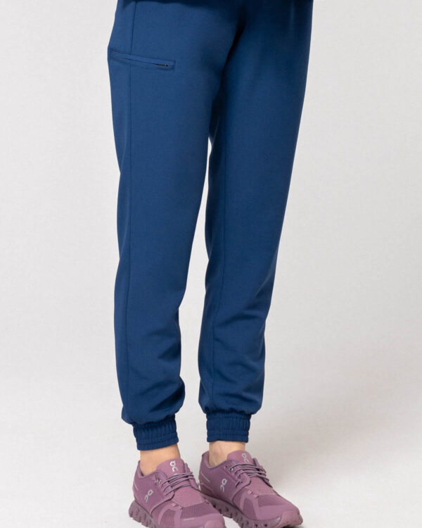 Spodnie Medyczne Damskie – Scrubs Comfy Navy