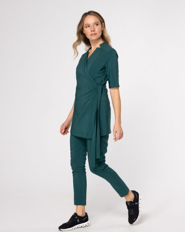 Żakiet Medyczny Damski - Classy Dark Green