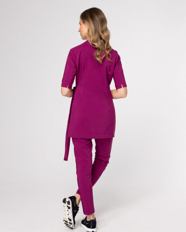 Żakiet Medyczny Damski - Classy Plum